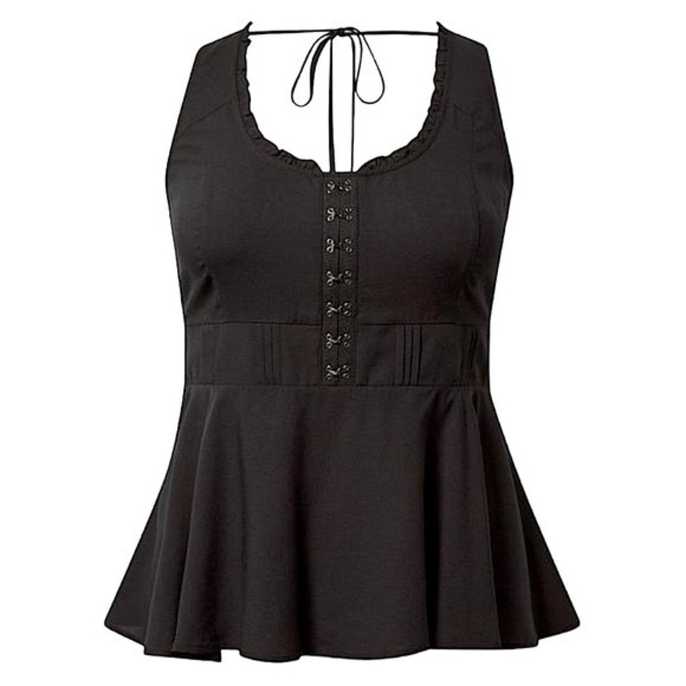 TORRID Babydoll Washable Challis Corset Sleeveless Top NWT ‎ Size 2X